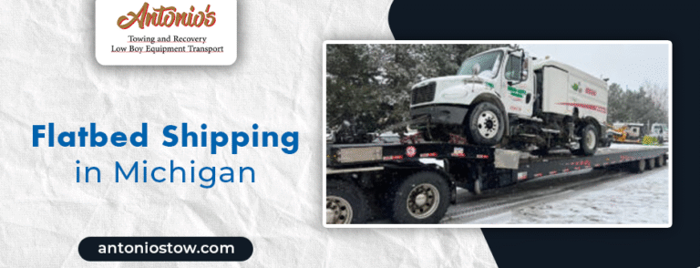 flatbed trailer shipping in Michigan