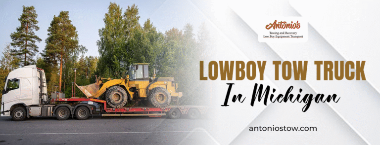 lowboy tow truck in Michigan