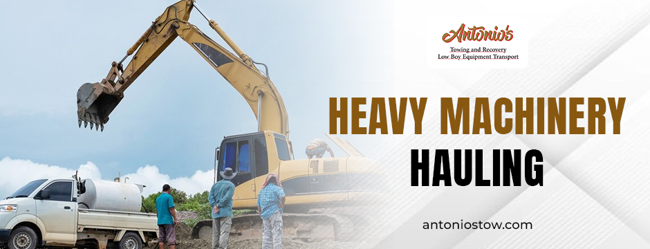 heavy equipment hauling